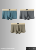 Premium Ice Silk Men’s Boxers (Net Pattern ) - Image 8